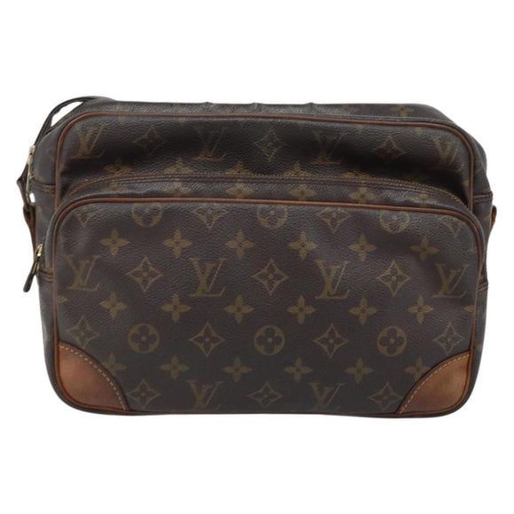LOUIS VUITTON Monogram Nile Shoulder Bag M45244 LV Auth BA11189