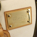 LOUIS VUITTON Antigua Cabas PM Hand Bag Red Beige M40038 LV Auth BA11190-17