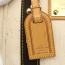LOUIS VUITTON Antigua Cabas PM Hand Bag Red Beige M40038 LV Auth BA11190-18