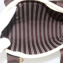 LOUIS VUITTON Antigua Cabas PM Hand Bag Red Beige M40038 LV Auth BA11190-11