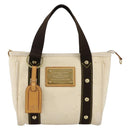 LOUIS VUITTON Antigua Cabas PM Hand Bag Red Beige M40038 LV Auth BA11190-13