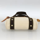 LOUIS VUITTON Antigua Cabas PM Hand Bag Red Beige M40038 LV Auth BA11190-5