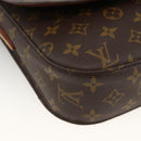 LOUIS VUITTON Monogram Saint Cloud GM Shoulder Bag M51242 LV Auth BA11194-15