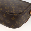 LOUIS VUITTON Monogram Saint Cloud GM Shoulder Bag M51242 LV Auth BA11194-16