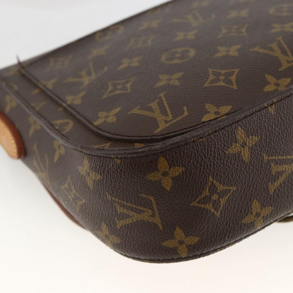 LOUIS VUITTON Monogram Saint Cloud GM Shoulder Bag M51242 LV Auth BA11194