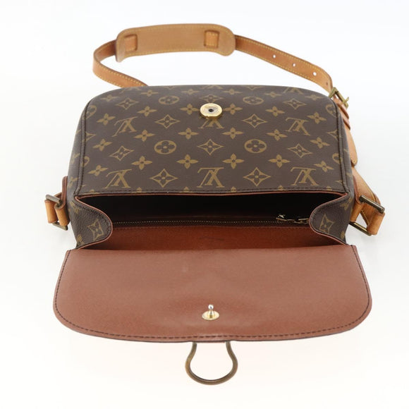 LOUIS VUITTON Monogram Saint Cloud GM Shoulder Bag M51242 LV Auth BA11194