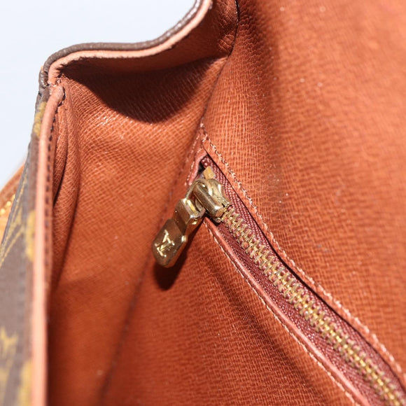 LOUIS VUITTON Monogram Saint Cloud GM Shoulder Bag M51242 LV Auth BA11194