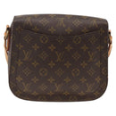 LOUIS VUITTON Monogram Saint Cloud GM Shoulder Bag M51242 LV Auth BA11194-2