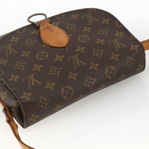 LOUIS VUITTON Monogram Saint Cloud GM Shoulder Bag M51242 LV Auth BA11194