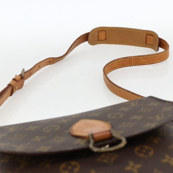 LOUIS VUITTON Monogram Saint Cloud GM Shoulder Bag M51242 LV Auth BA11194