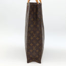 LOUIS VUITTON Monogram Sac Plat Handtas M51140 LV Auth BA11195-4