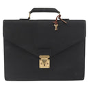 LOUIS VUITTON Epi Serviette Conseiller Aktenkoffer Schwarz M54422 LV Auth BA11197-13