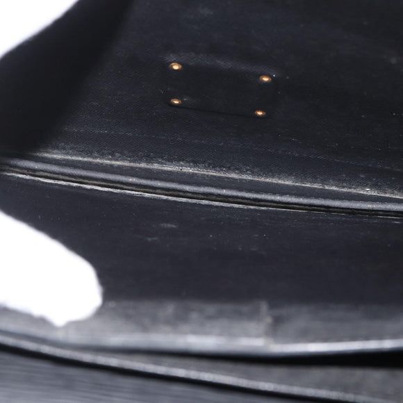 LOUIS VUITTON Epi Serviette Conseiller Aktenkoffer Schwarz M54422 LV Auth BA11197