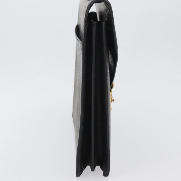 LOUIS VUITTON Epi Serviette Conseiller Aktenkoffer Schwarz M54422 LV Auth BA11197