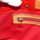 LOUIS VUITTON Monogram Vernis Reade PM Hand Bag Red Rouge M91088 LV Auth BA11201-19