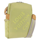 LOUIS VUITTON Damier Geant LV Cup Weatherly Bag Yellow M80636 LV Auth BA11202-1