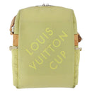 LOUIS VUITTON Damier Geant LV Cup Weatherly Bag Yellow M80636 LV Auth BA11202-13