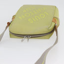 LOUIS VUITTON Damier Geant LV Cup Weatherly Bag Yellow M80636 LV Auth BA11202-7