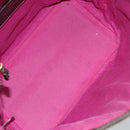 LOEWE Tote Bag Leather Beige Gold Auth BA11205-11