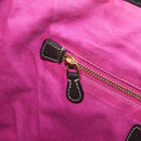 LOEWE Tote Bag Leather Beige Gold Auth BA11205-21