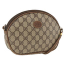 GUCCI GG Supreme Shoulder Bag PVC Beige Gold 007 983 1113 Auth BA11209-1