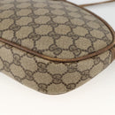GUCCI GG Supreme Shoulder Bag PVC Beige Gold 007 983 1113 Auth BA11209-15
