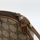 GUCCI GG Supreme Shoulder Bag PVC Beige Gold 007 983 1113 Auth BA11209-10