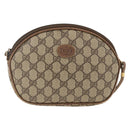 GUCCI GG Supreme Shoulder Bag PVC Beige Gold 007 983 1113 Auth BA11209-13
