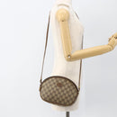 GUCCI GG Supreme Shoulder Bag PVC Beige Gold 007 983 1113 Auth BA11209-22