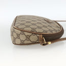 GUCCI GG Supreme Shoulder Bag PVC Beige Gold 007 983 1113 Auth BA11209-4