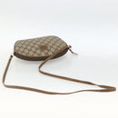 GUCCI GG Supreme Shoulder Bag PVC Beige Gold 007 983 1113 Auth BA11209-7