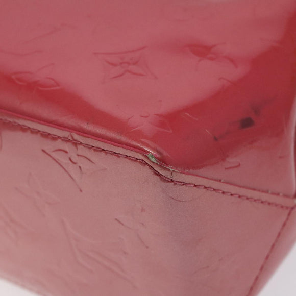 LOUIS VUITTON Monogram Vernis Reade PM Hand Bag Fran Boise M9132F Auth BA1121