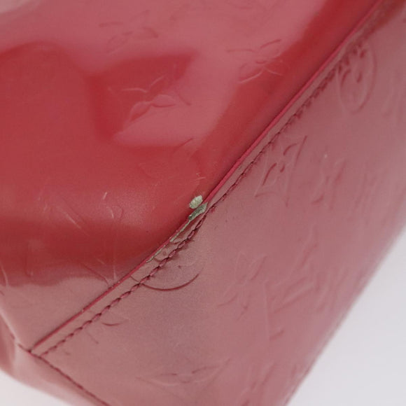 LOUIS VUITTON Monogram Vernis Reade PM Hand Bag Fran Boise M9132F Auth BA1121