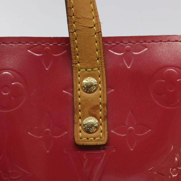 LOUIS VUITTON Monogram Vernis Reade PM Hand Bag Fran Boise M9132F Auth BA1121