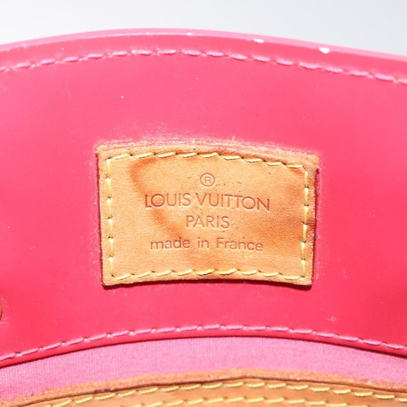 LOUIS VUITTON Monogram Vernis Reade PM Hand Bag Fran Boise M9132F Auth BA1121