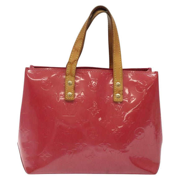 LOUIS VUITTON Monogram Vernis Reade PM Hand Bag Fran Boise M9132F Auth BA1121
