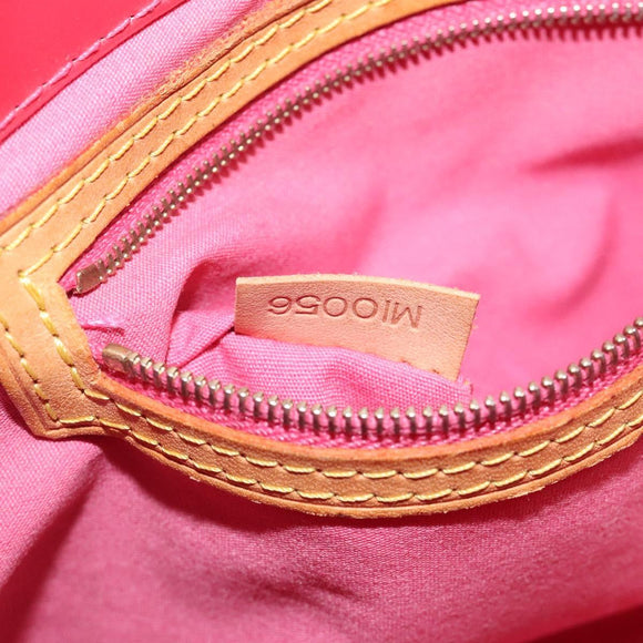 LOUIS VUITTON Monogram Vernis Reade PM Hand Bag Fran Boise M9132F Auth BA1121