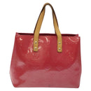 LOUIS VUITTON Monogram Vernis Reade PM Hand Bag Fran Boise M9132F Auth BA1121-2