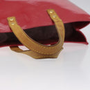 LOUIS VUITTON Monogram Vernis Reade PM Hand Bag Fran Boise M9132F Auth BA1121-7