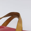 LOUIS VUITTON Monogram Vernis Reade PM Hand Bag Fran Boise M9132F Auth BA1121-8