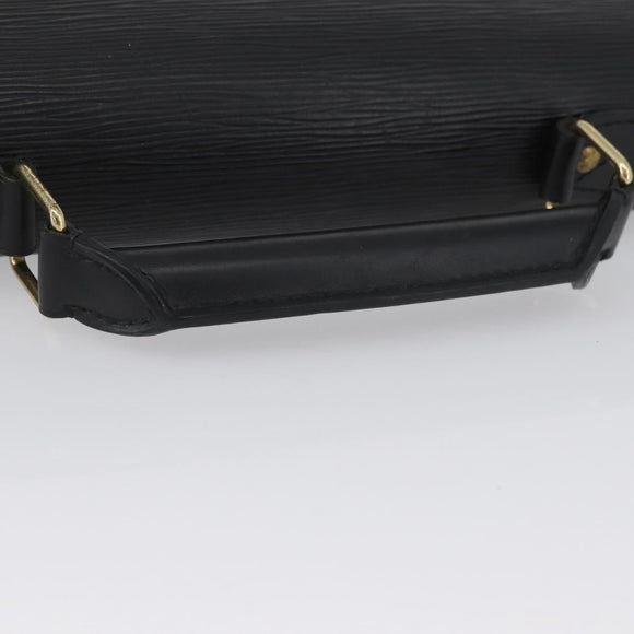 LOUIS VUITTON Epi Serviette Conseiller Briefcase Black M54422 LV Auth BA11219