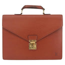 LOUIS VUITTON Epi Serviette Conseiller Aktenkoffer Braun M54423 LV Auth BA11220-13