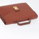 LOUIS VUITTON Epi Serviette Conseiller Aktenkoffer Braun M54423 LV Auth BA11220-6