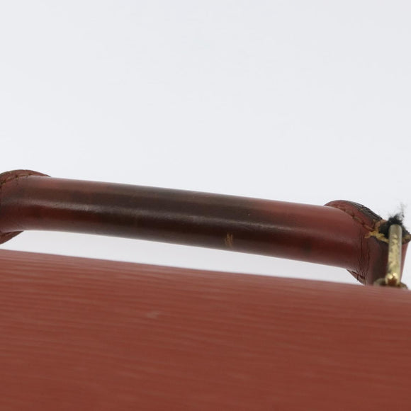 LOUIS VUITTON Epi Serviette Conseiller Aktenkoffer Braun M54423 LV Auth BA11220