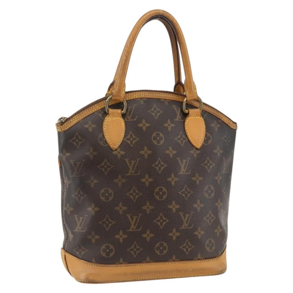 LOUIS VUITTON Monogram Lockit Hand Bag M40102 LV Auth BA11222