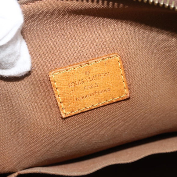 LOUIS VUITTON Monogram Lockit Hand Bag M40102 LV Auth BA11222