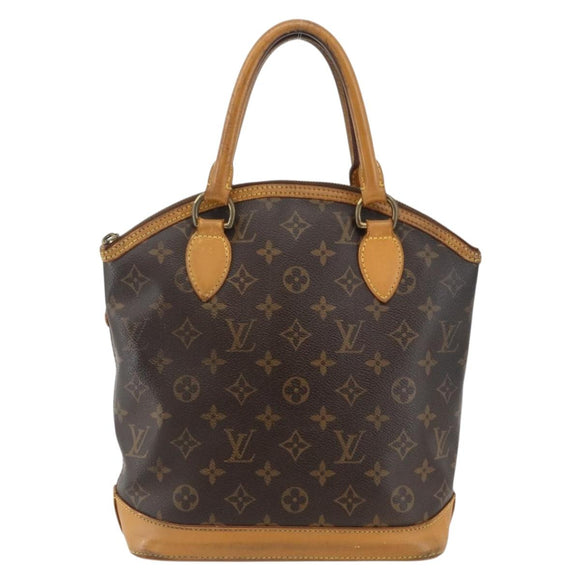 LOUIS VUITTON Monogram Lockit Hand Bag M40102 LV Auth BA11222