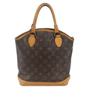 LOUIS VUITTON Monogram Lockit Hand Bag M40102 LV Auth BA11222-2