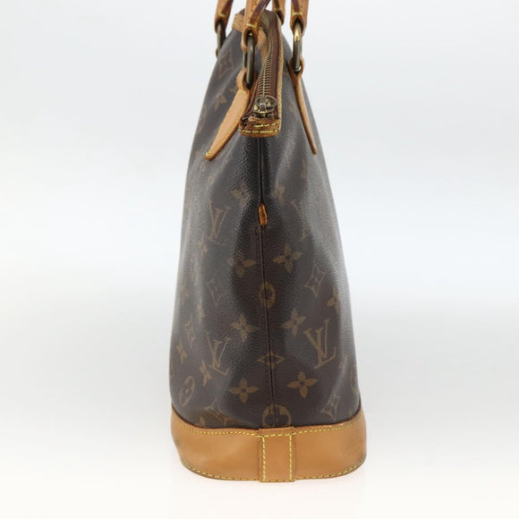 LOUIS VUITTON Monogram Lockit Hand Bag M40102 LV Auth BA11222