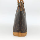 LOUIS VUITTON Monogram Lockit Hand Bag M40102 LV Auth BA11222-4